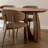 Oak wood dining table-1735871081