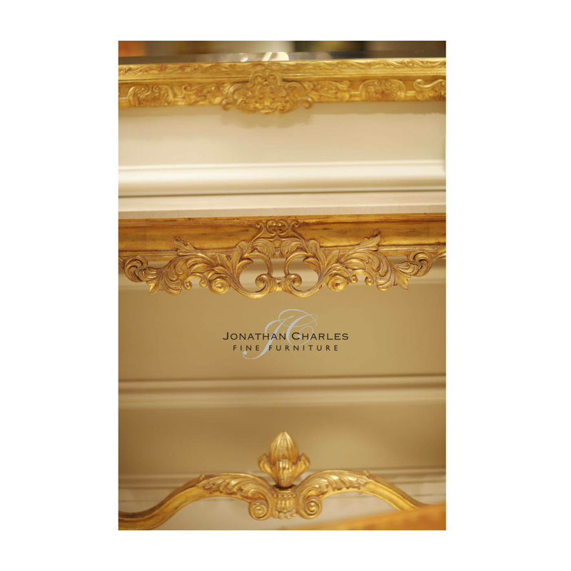 Versailles 67'' W Marble Console Table