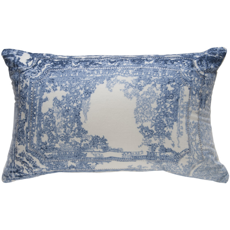 Distressed Persian 18"X12" Pillow