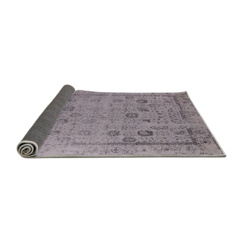 Tapis oriental gris / mauve, Rond 4 pi