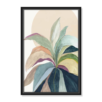 Sherbrooke Sunny Bright Leaves II by Asia Jensen Print
