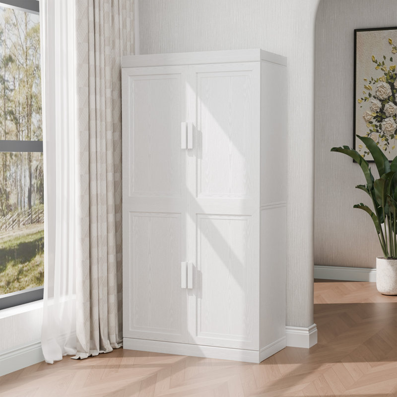 Buffet 31 po H, H 31 po x l 62 po x P 16 po, Blanc