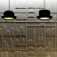 Luminaire suspendu pour chapeau melon Jeeves
