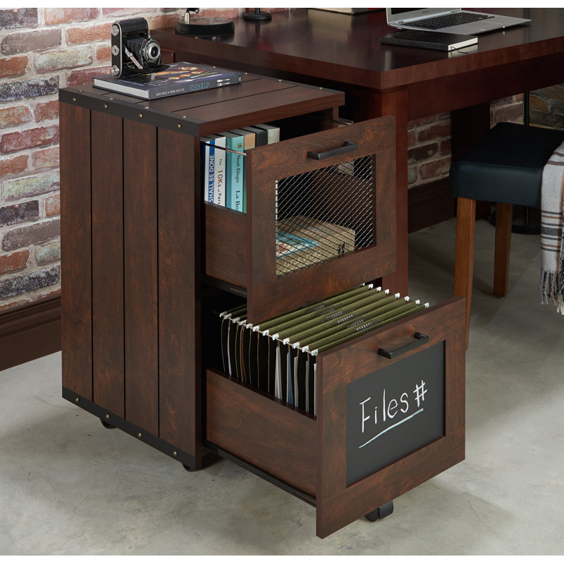 Jorren 15.7'' Wide 2 -Drawer Mobile File Cabinet