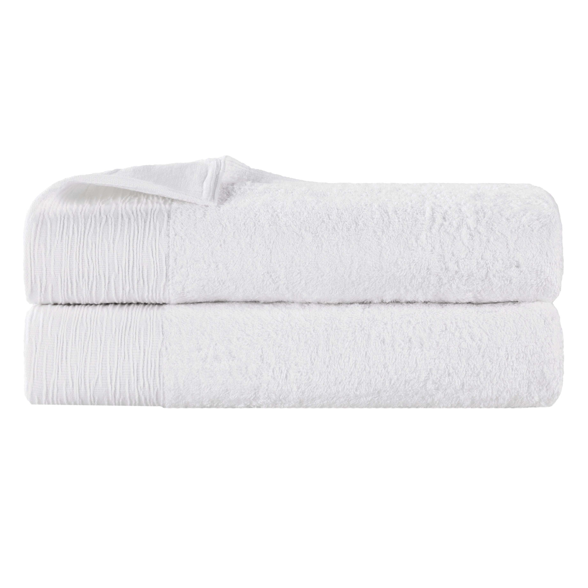 34 x 68 Oversized Zero-Twist Cotton Bath Sheets