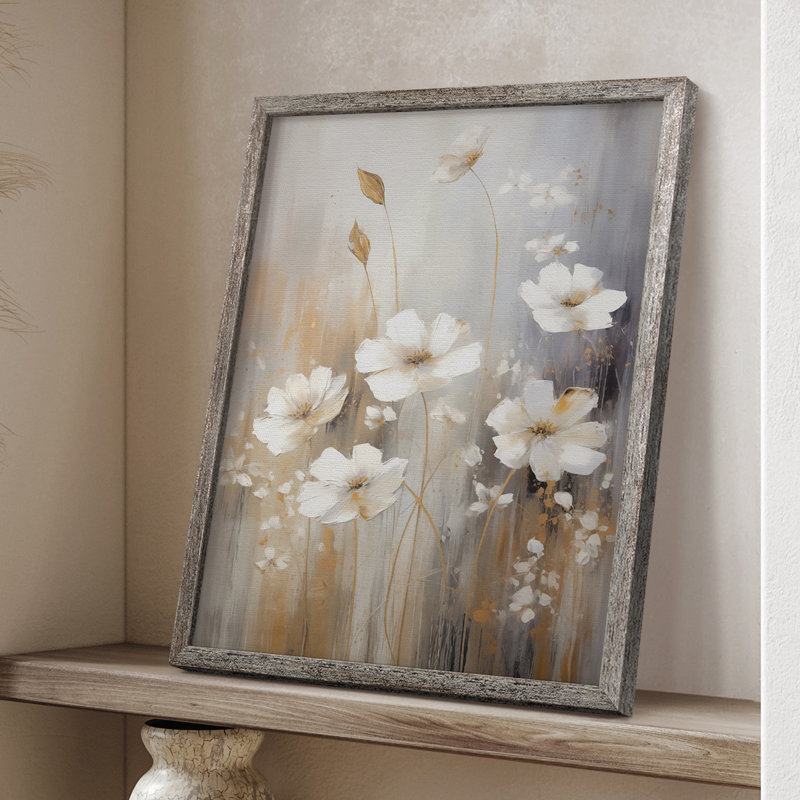 FLORAL Series CCCXXIII Framed Print - Solid Wood