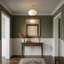 Glass Semi Flush Mount