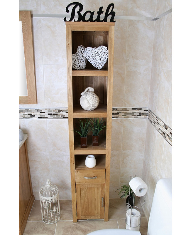 Karli Solid Wood Linen Cabinet