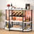 Minjae 47.5" Wine Bottle & Glass Rack, Bar Cabinet with LED Lights-458495241