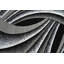 Tapis gris/zone noire effect 3d Stinson