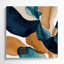 «Abstract Watercolor 77», art mural sur toile brune-1049333798