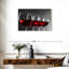 Red Wine Row sur impression sur toile-1557244388