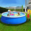 Piscine gonflable en maille à ressorts-113288836