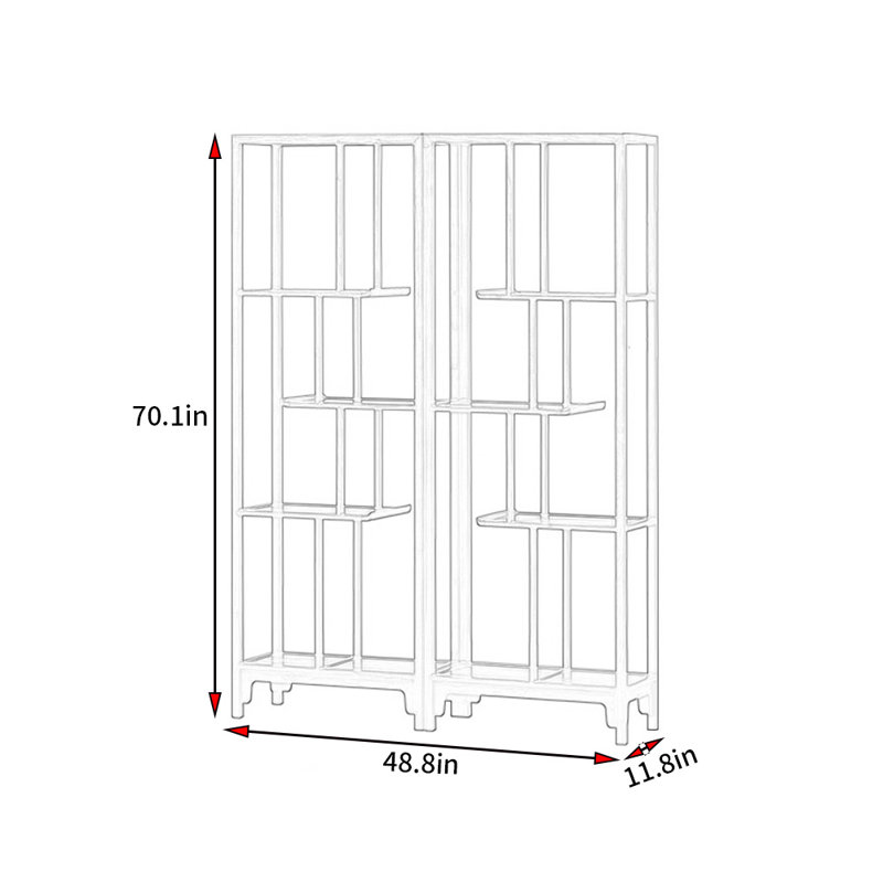 Nouvelle bibliothèque de style simple chinois