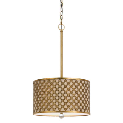 3 - Light Drum Chandelier