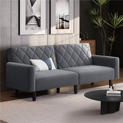 2-Seater Sofa Bed Aidden With Adjustable Backrest