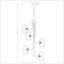 5 - Light Dimmable Linear Chandelier