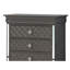 Commode Verona, noir métallique-405639171