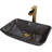 Onyx Rectangular Glass Vessel Bathroom Sink with 11" H Faucet-99538297-99538302