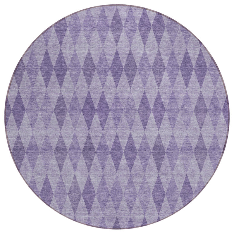 Tapis d'intérieur rond 8 pi