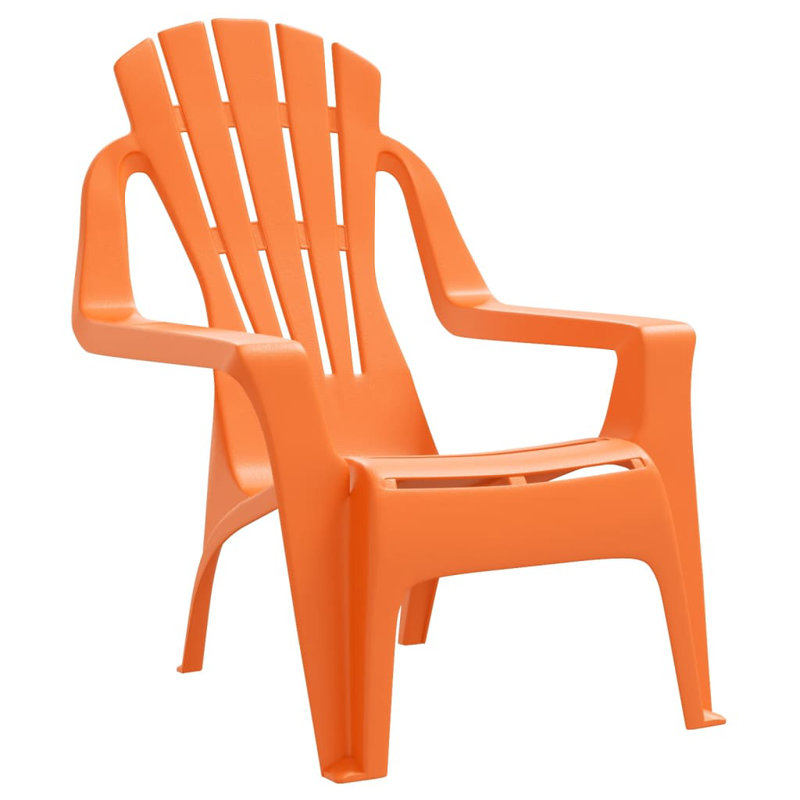 Klakki Children's Outdoor Table / Chair, Orange