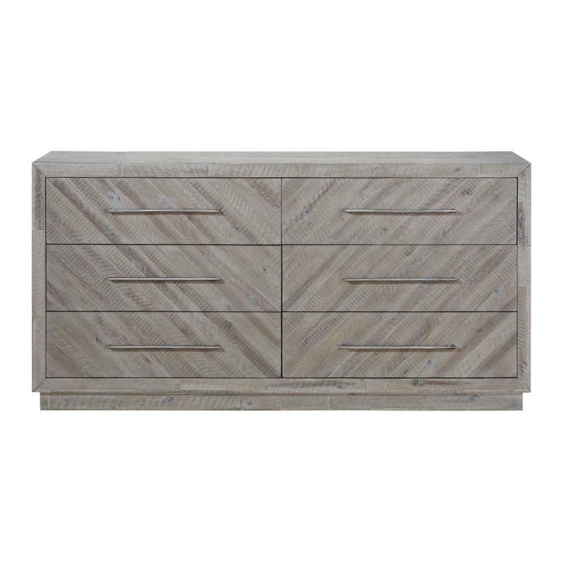 Kymar 72'' W 6 - Drawer Dresser, Gray