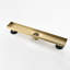 Linear Grid Shower Drain With Levelling Feet-112488812