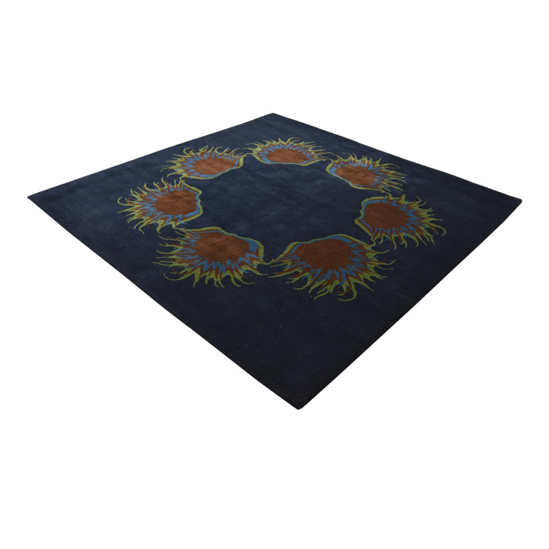 Tapis bleu marine 8 pi Pineland