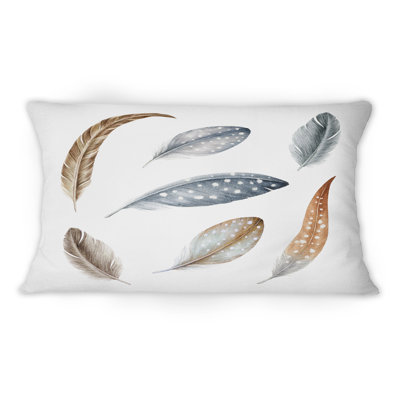 Coussin décoratif gris à motif de pois bohémiens II - imprimé bohémien et éclectique 12 po x 20 po