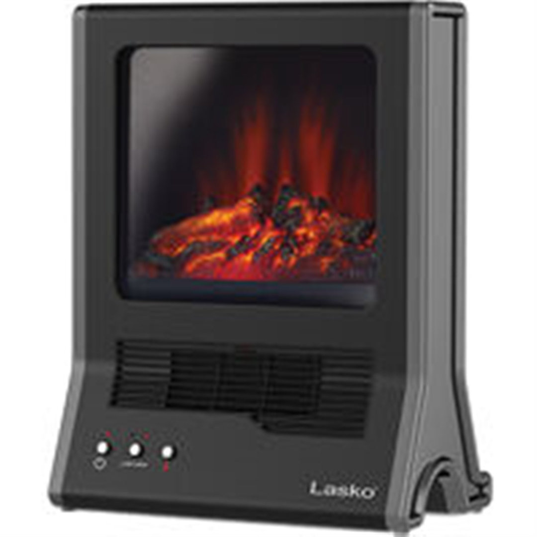 Lasko 1500 Watt 51.20 BTU Electric Compact Space Heater with Adjustable Thermostat Lasko