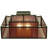 Gitane Fabric Semi Flush Mount