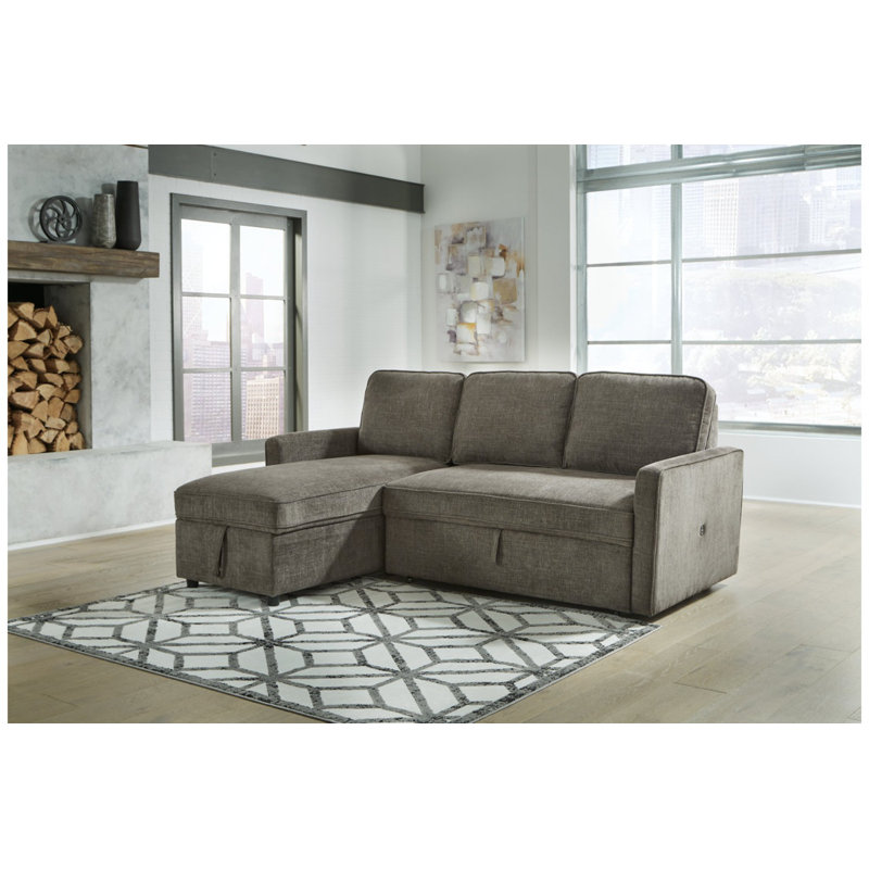 Kerle 2-Piece Sectional With Pop Up Bed