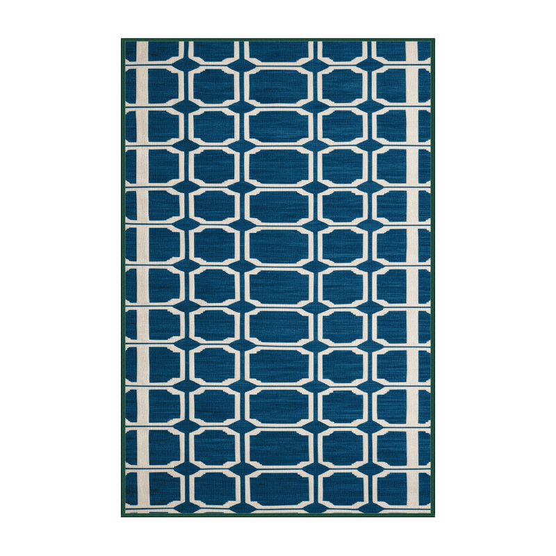 Tapis vert en treillis lavable à la machine, Rectangle 5 pi x 7 pi