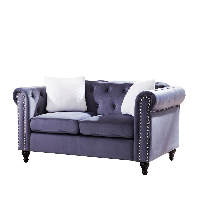 Causeuse en velours Kast