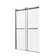 Kahn 60" W x 76" H Double Sliding Frameless Shower Door
