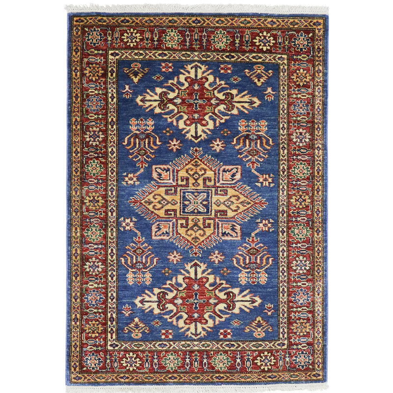 Super Kazak brillant saphir 3 pi 4 po x 4 pi 2 po
