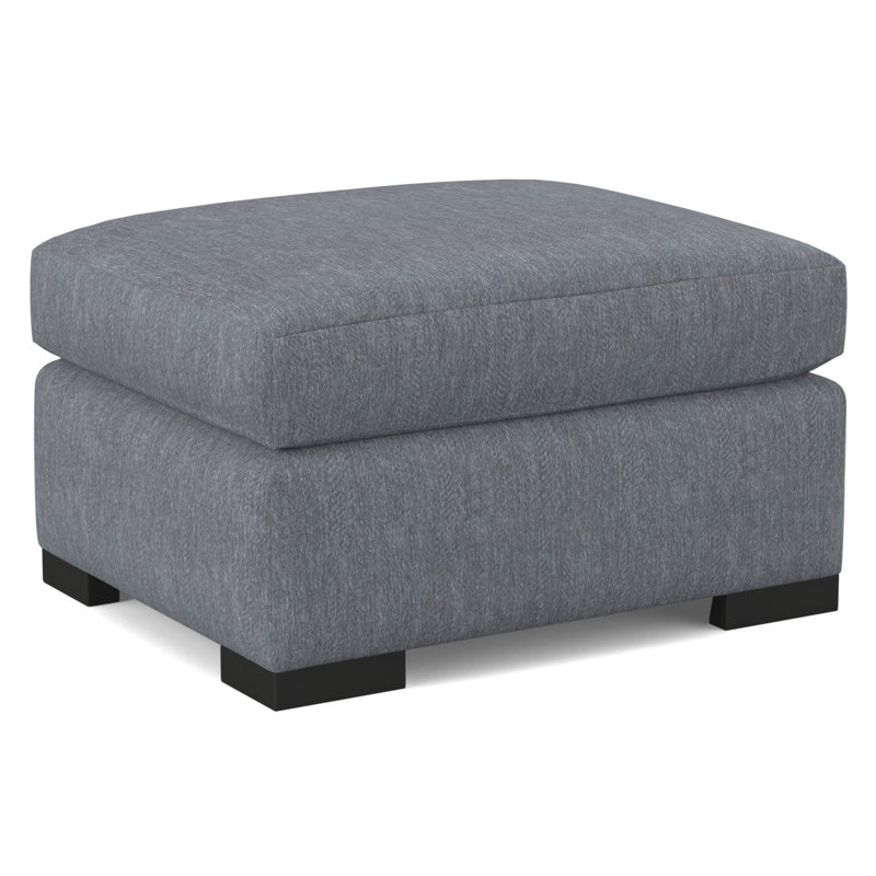 Square Ottoman, 61536-78, Black