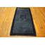1920s Rectangle Blue Small Scatter Size Antique Knotted Wool Chinese - Peking Rug
