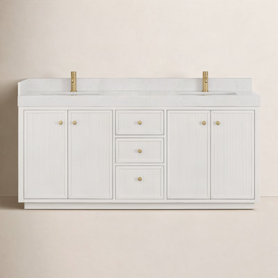 Thea 72" Double Bathroom Vanity