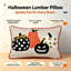 Coussin lombaire 14 po x 20 po avec citrouille d'Halloween et citrouille d'Halloween lombaire brodée à motif citrouille pour canapé-132938207-132938209-132938210