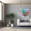 «All American Corgi» par Dean Russo, art mural sur toile-438577332