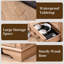 Table de chevet de 21,65 po de largeur avec 3 tiroirs-118100478-119323917