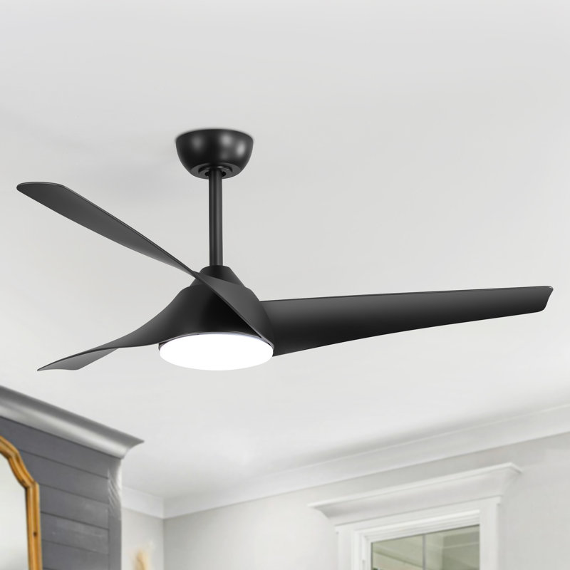 Ventilateur de plafond Evaluna 22, Noir