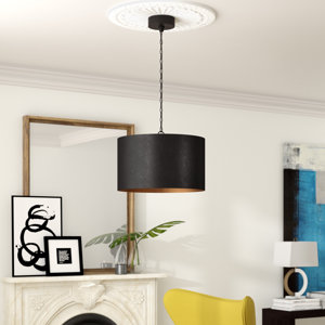 Rosamund 3 - Light Unique/Statement Drum Chandelier