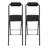 Portable Folding Bar Stool With Backrest  (2 Pcs, 29.53Inch)-1640442581