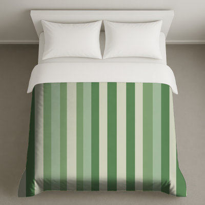 Housse de couette Green Stripes