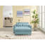 Fauteuil inclinable en cuir futon 3-en-1-101914179