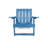 Amalfi Folding HDPE Outdoor Adirondack Chair-1790042055