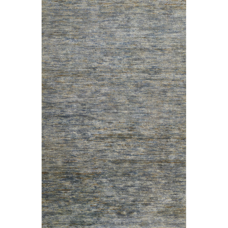 Cecily Abstract Area Rug in Blue, Rectangle 5' x 8'