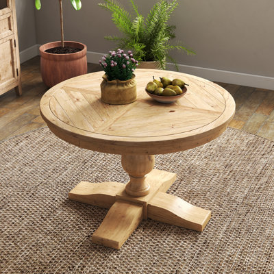 Solid Wood Round Dining Table
